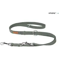 Amiplay Leiband verstelbaar 6 in 1 Cotton khaki maat-XL / 100-200x3cm