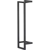 TLF Interieurs Handdoekenrek Denver | TLF Interieurs staal zwart 17x67x14 cm handdoekenhouders | NADUVI