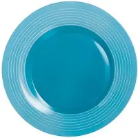 Luminarc Factory - Dessertbord - Blauw - D19cm - Opaal - (set van 6).