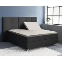 Primaviera Deluxe Splittopper Hoeslaken Satin Cream Satijn-160 x 200 cm