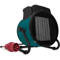 Vonroc Elektrische ventilatorkachel - 3300W/5000W - keramisch | krachtstroom 400V