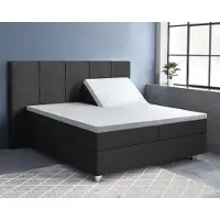 Primaviera Deluxe Splittopper Hoeslaken Satin White Satijn-160 x 200 cm
