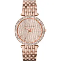 Michael Kors MK3439 Dameshorloge Darci Rose Goud Gegolfd