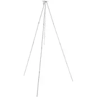 Solo Stove -driepoot | Campingaccessoire, verstelbare hangketting, perfect voor de draagbare Titan en Campfire, backpacken, kampeermateriaal, aluminium, gemonteerd max. 109 cm hoog, 538 g