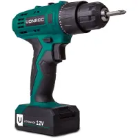Vonroc Accuboormachine 12V | Incl. accu en oplader
