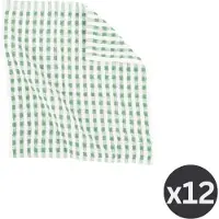 Tiseco Vaatdoek Home Studio Oman Smoke Green (Set van 6) - 32 x 35 cm