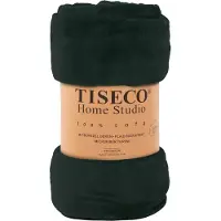 Tiseco Plaid Home Studio Cosy Black-150 x 200 cm