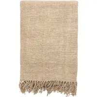 Original Home - Throw Handwoven - Sand plaid