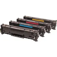 ABC Set 4x huismerk toner geschikt voor HP Laserjet Pro MFP M476 M476dn M476dw M476nw M 476 M 476dn M 476dw M 476nw HP 312X CF380X 312A CF380A CF381A CF382A CF383A