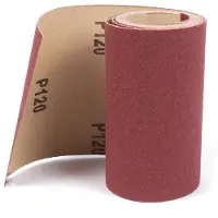 Benson Schuurpapier rol - 3 meter - Korrel 120 - Flexibele steunlaag - 115 mm breed