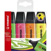 Stabilo Markeerstift boss 70/4 assorti 4st | 5 stuks