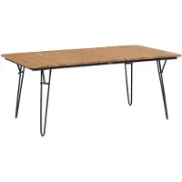 Exotan Tuintafel Slimm - Teak - Naturel - 75x180x100