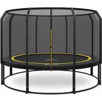 Magic Circle Pro Black Trampoline 410 cm met veiligheidsnet