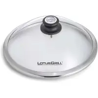 LotusGrill Glazen deksel voor Mini - Ø290mm - Met geïntegreerde thermometer