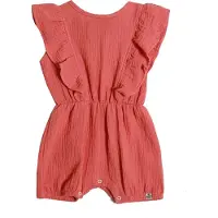Alwero Dames Jumpsuits Overall Ruffles - Koraal - Maat 92/98