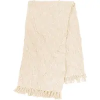 Tiseco Plaid Home Studio Sahara Natural-250 x 260 cm