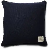 Rivièra Maison kussensloop, kussenhoes 60x60, sierkussen - RM Pillow Cover - Blauw - Katoen