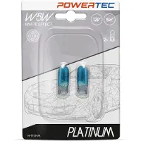 Powertec W5W 12V - Platinum Wedge White Effect - Set