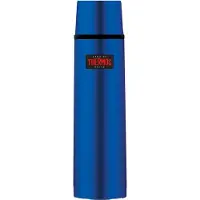 Thermos - Light & Compact 1L Bleu Métallique voor Unisex - Blauw