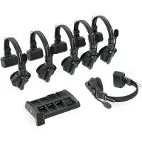 Hollyland Solidcom C1-6S Full-Duplex Wireless DECT Intercom System met 6 Headsets