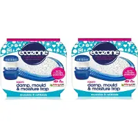 ECOZONE - Vocht-, schimmel- en vochtvanger - - 450gram - Navulbaar - Vegan - 2 stuks