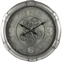 Ptmd Klok rond Darlington S zilver