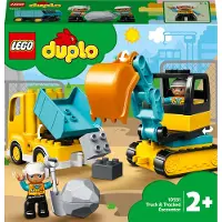 LEGO DUPLO Truck & Tracked Excavator 10931