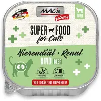 Mac'S MAC’s Vetcare Kattenvoer - nierdieet kat - Rundvlees - 8 x 100g