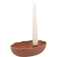 Goebel - Accessoires | Kandelaar Coral Rose | Porselein - 18cm - 1 kaars