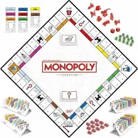 Monopoly Signature, Children's Plateau Game, 4 -jarige bedrijfsspel, Franse versie