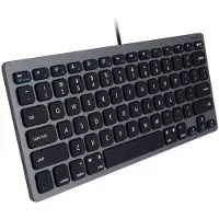 Macally SLIMKEY Slim bedraad USB toetsenbord Grijs