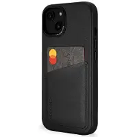Decoded X Appelhoes Leren iPhone 14 Plus Wallet Hoesje Zwart