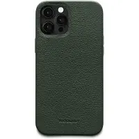 WOOLNUT Leather Hoesje iPhone 12 Pro Max Hoesje Groen
