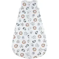 Meyco Baby Animal baby slaapzak rond gevoerd - multicolour - 86cm - 2.5 TOG