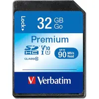Verbatim SDHC Class 10 - Geheugenkaart 32GB - Lezen/schrijven 10MB/s
