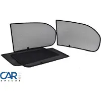 Car Shades Volkswagen Jetta Sedan 2011 Zonneschermen Zwart