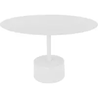 Leitmotiv Bijzettafel Nowa Low | ijzer wit 55x55x35 cm bijzettafels | NADUVI
