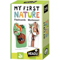 HEADU Mijn Eerste Natuur Vorm en Sorteer Puzzel