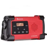 Auna Radio, Oplaadbare DAB-radio, DAB Plus radio met Bluetooth, Radio met batterij, DAB/DAB+/FM, Keukenradio met LCD-display, Wekker, Klein retro-radio, Radio met netstekker, USB & streaming, 1W
