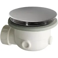 Xenz luxe douchebakafvoer 90mm RVS