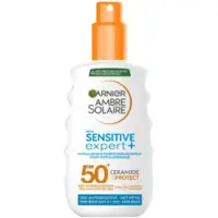 Garnier 6x Ambre Solaire Sensitive Expert+ Zonnebrandspray Spf 50+ 150 Ml