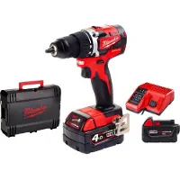 Milwaukee M18 CBLPD-402C Li-Ion compacte slagboormachine Brushless (accu klopboormachine)