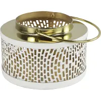 Decostar Countryfield Theelichth Ibiza oranje |