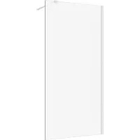 Guido Gusto Inloopdouche 40x200 8mm Nano glas mat wit serie Silvio melkglas