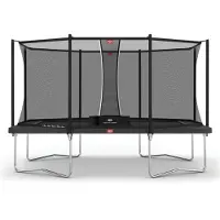 Berg Trampoline BERG Regular Ultim Favorit 410 Grey + Safety Net Comfort