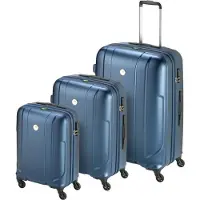 Princess Traveller Sumatra 'duurzame' Kofferset 'duurzame'- recycled PET - Donker Blauw - 3 koffers SML