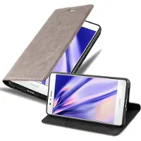 Cadorabo Hoesje geschikt voor Huawei P9 LITE 2016 / G9 LITE in KOFFIE BRUIN - Beschermhoes met magnetische sluiting, standfunctie en kaartvakje Book Case Cover Etui