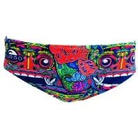 Turbo Bali Tribal Swimming Brief Veelkleurig 4XL Man