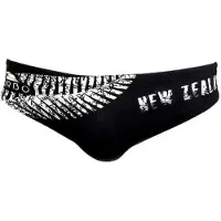 Turbo New Zealand Swimming Brief Zwart S Man