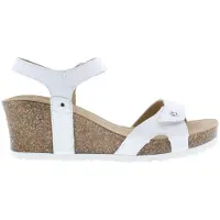 Panama jack Sandaal 'Sandalette Damen Julia Basics B17 Echtleder in weiß' wit